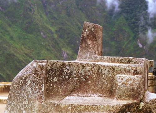 Sonnenuhr in Machu Picchu