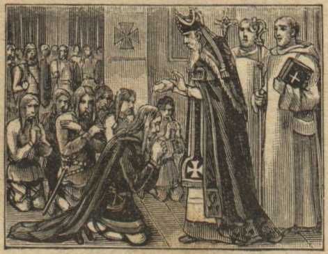 Die Taufe von Chlodwig I.