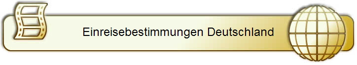 Einreisebestimmungen Deutschland