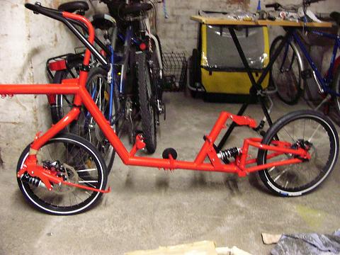 Speedster FS Federgabel gezogene Schwinge