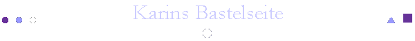 Karins Bastelseite