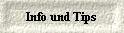  Info und Tips 