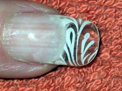 Glass Nails Detail