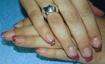 Glass Naisl pink 2