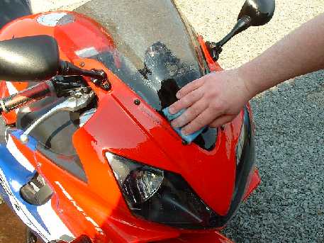 Moped putzen mach Spa ...