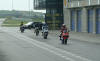 Boxeneinfahrt nach erstem Einkullern