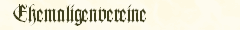Ehemaligenvereine