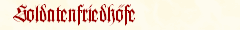 Soldatenfriedhfe