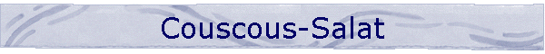 Couscous-Salat