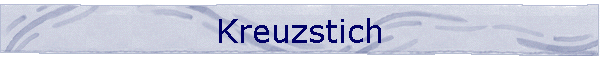 Kreuzstich