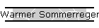 Warmer Sommerregen