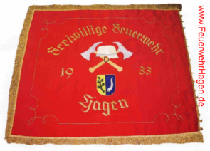 Vorderseite der Fahne