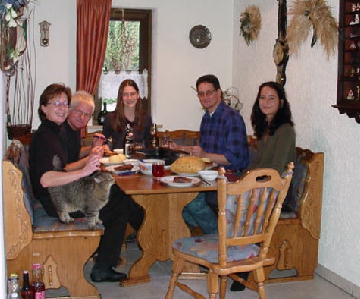 Vroni, Peter, Annika, Stefan und Silke