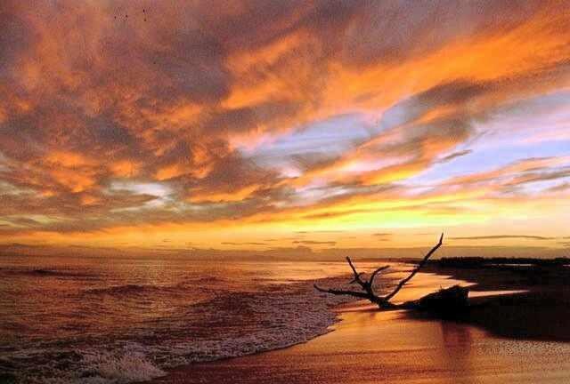 Sonnenuntergang am Mittelmeer