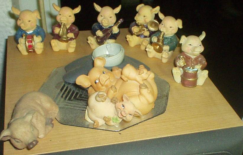 Jedes Schweinchen hat einen Namen und erzhlt eine Geschichte ;-)