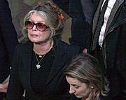 Brigitte Bardot setzt sich fr den Todeskandidaten Matchett ein. Foto: AP