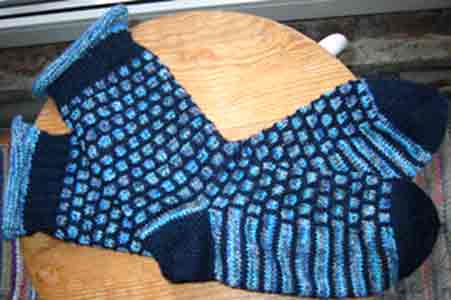 Glitzersocken