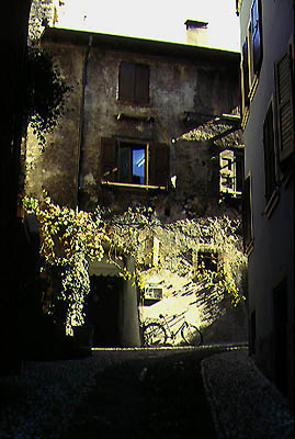 in der Altstadt von Malcesine