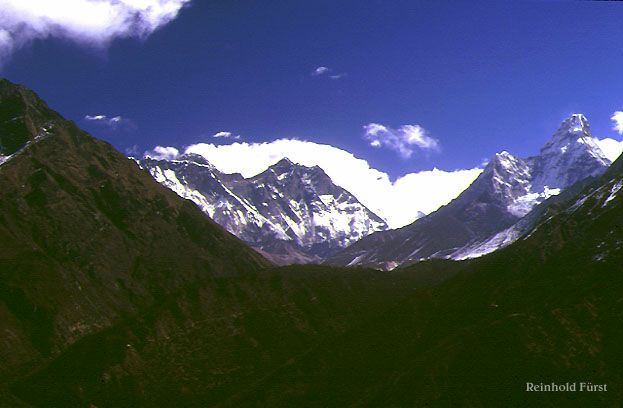 Everest, Lhotse und Ama Dablam