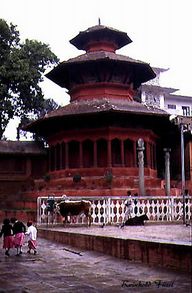 ein Tempel in Patan / Kathmandu