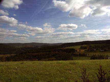 Wolken über'm Sauerland