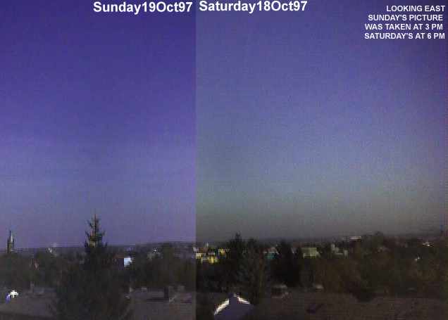 an example how to see air-pollution