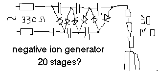 a schematic of an ionisator