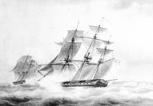 Die AMETHYST jagt die THETIS - von Nicolas Pocock