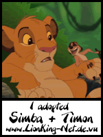 I Adopted Simba + Timon!