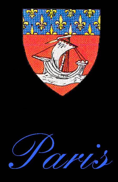 Das Stadtwappen von Paris