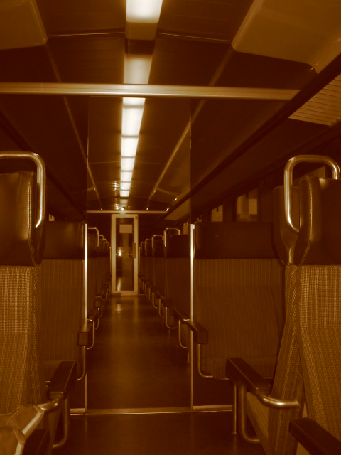 I love travelling by Train