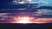 unser Sonnenuntergang in Albuquerque