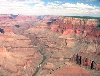 der Grand Canyon von oben