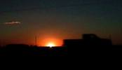 "Sonnenuntergang mit Pickup auf Route 66"
