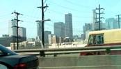 die Skyline von Los Angeles
