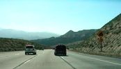 die Bergkette vor Los Angeles
