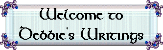 Welcome to Debbie's Writing