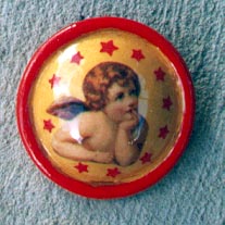 Denise - angel brooch