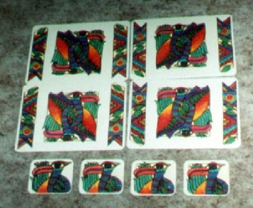 Denise - bird placemats set 1