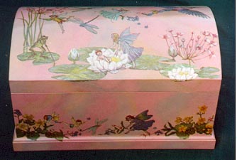 Judy's pink fairy toy box