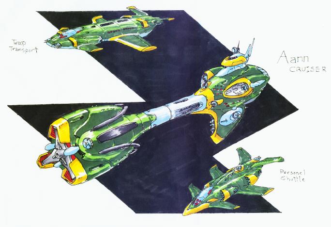 Aann starships