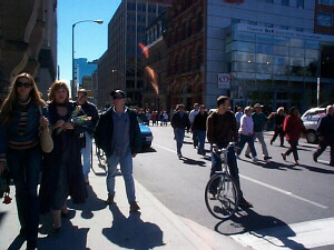 en route to Parliament Hill