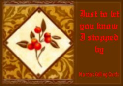 Card - cherries.