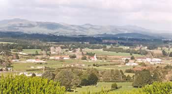 [View to the south of Kaikohe]