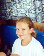Lisa in the cabin - awake!