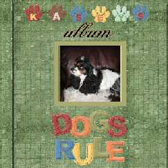 offsite Kasey's scrapbook album