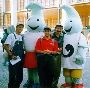 Na EXPO 98, pela matina, para ver se se vê TUDO!