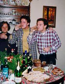  to bom beber com a famlia...