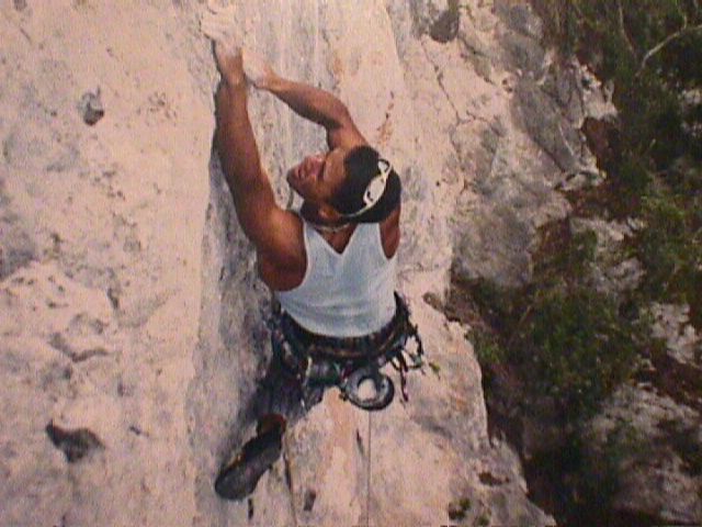 Quirico en "Camaleon" (5.11c)