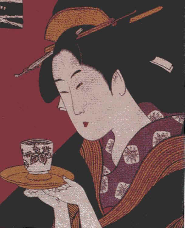 geisha serving tea.JPG (54261 bytes)
